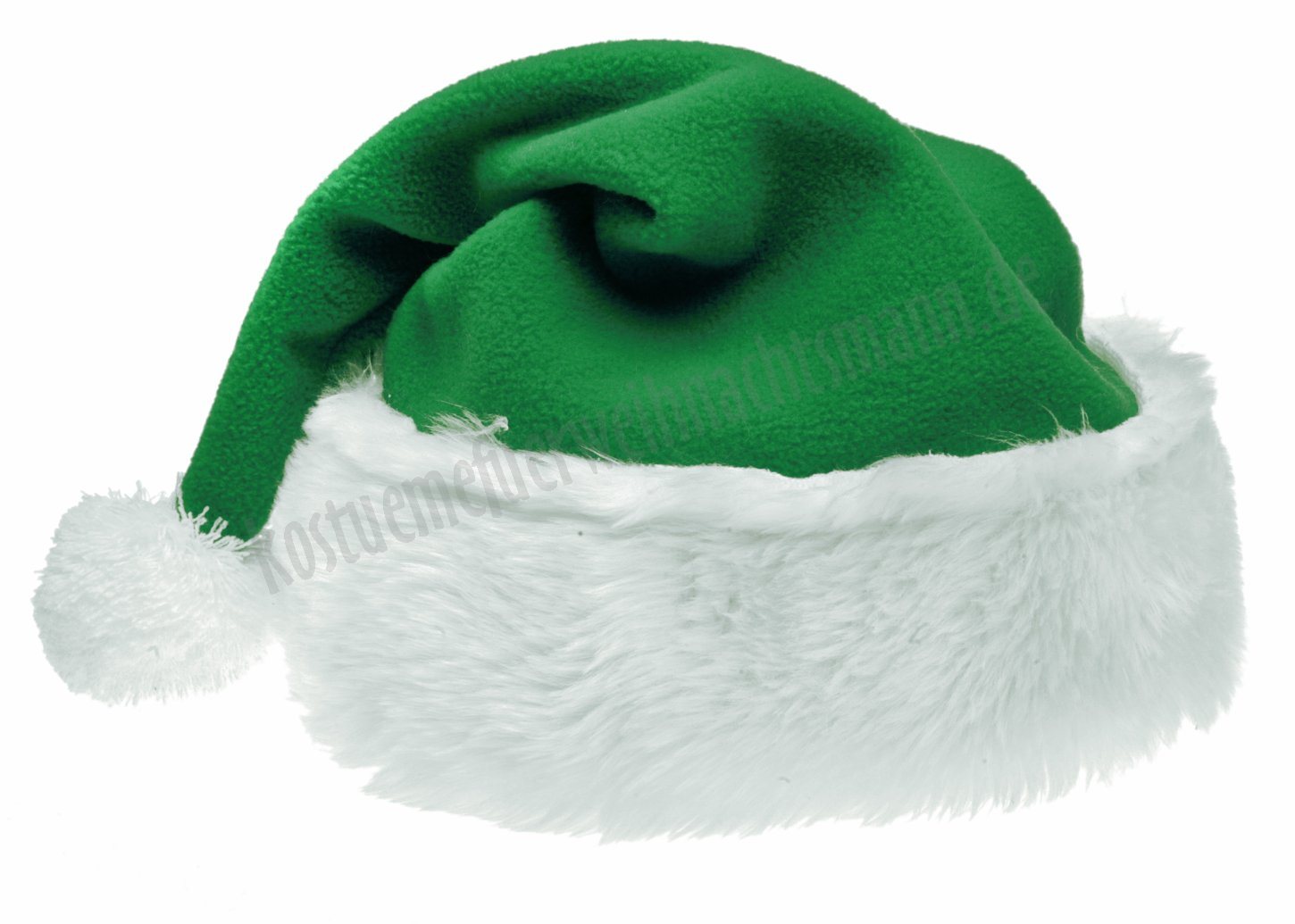 Jadegrüne Weihnachtsmannmütze