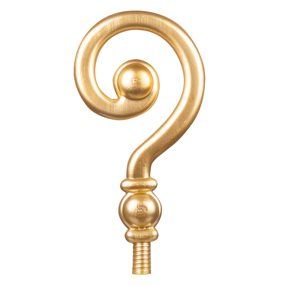 Goldene Spitze für Nikolaus‑Stab