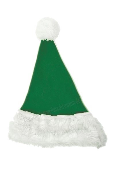 Jadegrün Weihnachtsmannmütze für Kinder