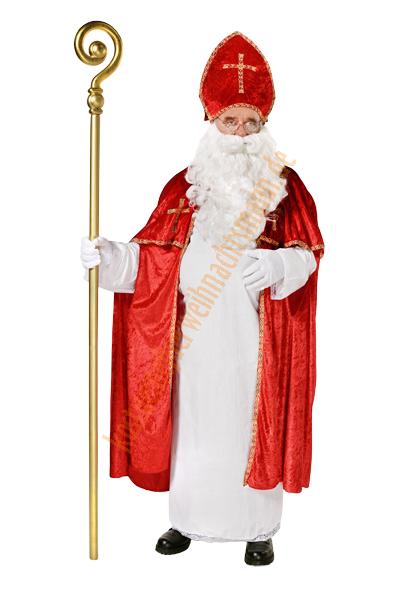 traditionell Kostüm Bischof Sankt Nikolaus, Kleidung des echten Hl. Nikolaus mit Mantel