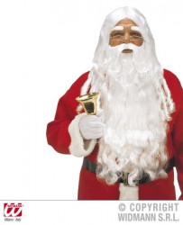 Weihnachtsmannbart mit Perücke - magische Weihnachtsmannbart mit Perücke - magische