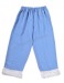 Babyblau Weihnachtsmannhose, Babyblau Nikolaushose