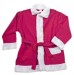 Pink Weihnachtsmannjacke, Pink Nikolausjacke