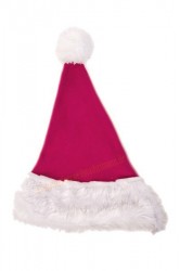 Pink Weihnachtsmannmütze für Kinder Pink Weihnachtsmannmütze für Kinder
