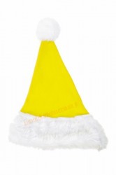 Zitronengelb Weihnachtsmannmütze für Kinder Zitronengelb Weihnachtsmannmütze für Kinder
