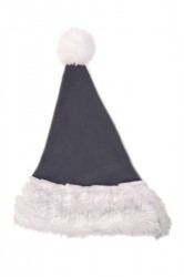 Grau Weihnachtsmannmütze für Kinder Grau Weihnachtsmannmütze für Kinder