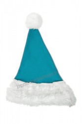 Türkis Weihnachtsmannmütze für Kinder Türkis Weihnachtsmannmütze für Kinder