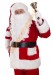 Professioneller Weihnachtsmann mit Glocke, Weihnachtsmann in luxuriösem Kostüm mit Glocke