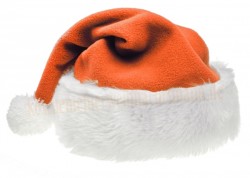 orangene Weihnachtsmannmütze orangene Weihnachtsmannmütze