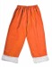 orangene Weihnachtsmannhose