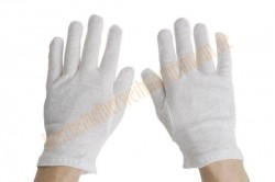 kurze weiße Baumwollhandschuhe, kurze Weihnachtsmannhandschuhe kurze weiße Baumwollhandschuhe, kurze Weihnachtsmannhandschuhe