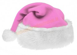 rosa Weihnachtsmannmütze rosa Weihnachtsmannmütze