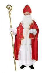 Kostüm Bischof Sankt Nikolaus, Kleidung des echten Hl. Nikolaus - Mantel