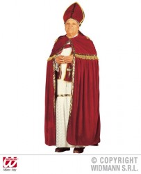 Kostüm Bischof Sankt Nikolaus - Pluviale, Mitra und Stola