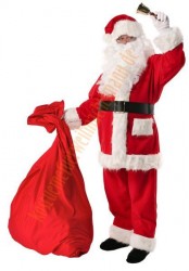 Weihnachtsmannkostüm - Glocke, Handschuhe Weihnachtsmannkostüm - Glocke, Handschuhe