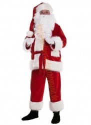 Professionelles Weihnachtsmannkostüm - Set Professionelles Weihnachtsmannkostüm - Set