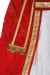 traditionell Kostüm Bischof Sankt Nikolaus, Kleidung des echten Hl. Nikolaus mit Mantel - Detaile