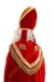 traditionell Kostüm Bischof Sankt Nikolaus, Kleidung des echten Hl. Nikolaus mit Mantel - hinten